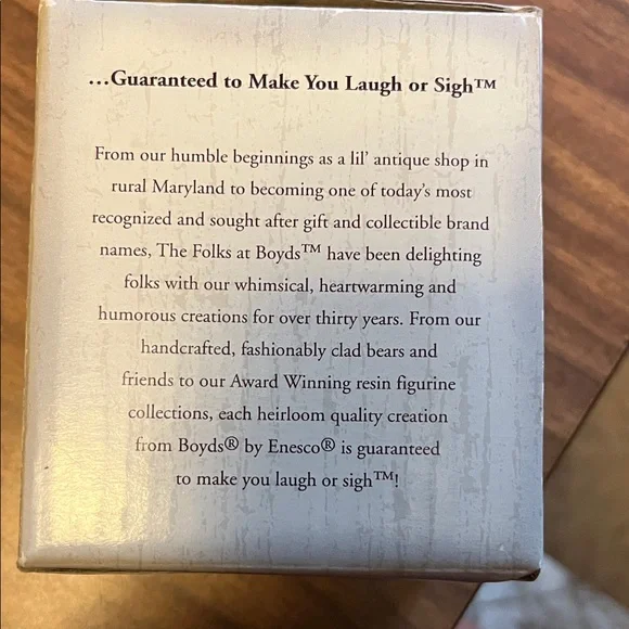 NIB Boyd’s 2010 Retired Limited Edition. Nana Betty’s Cupcake w/Sweetie McBibble - Picture 3 of 12